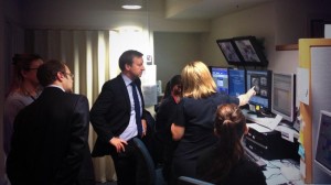 NZ Min Coleman visits cancer centre
